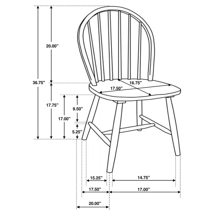 Five Star Furniture - Cinder Dining Side Chair