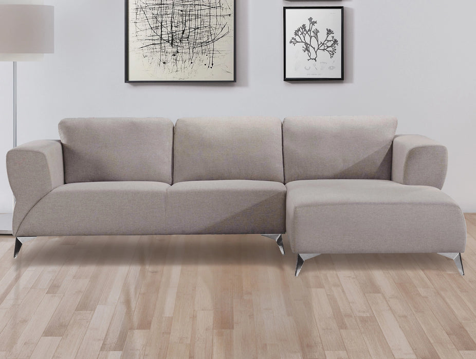 Five Star Furniture - Josiah Sand Fabric Sectional Sofa