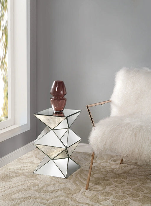 Five Star Furniture - Nyoka Mirrored Pedestal Stand