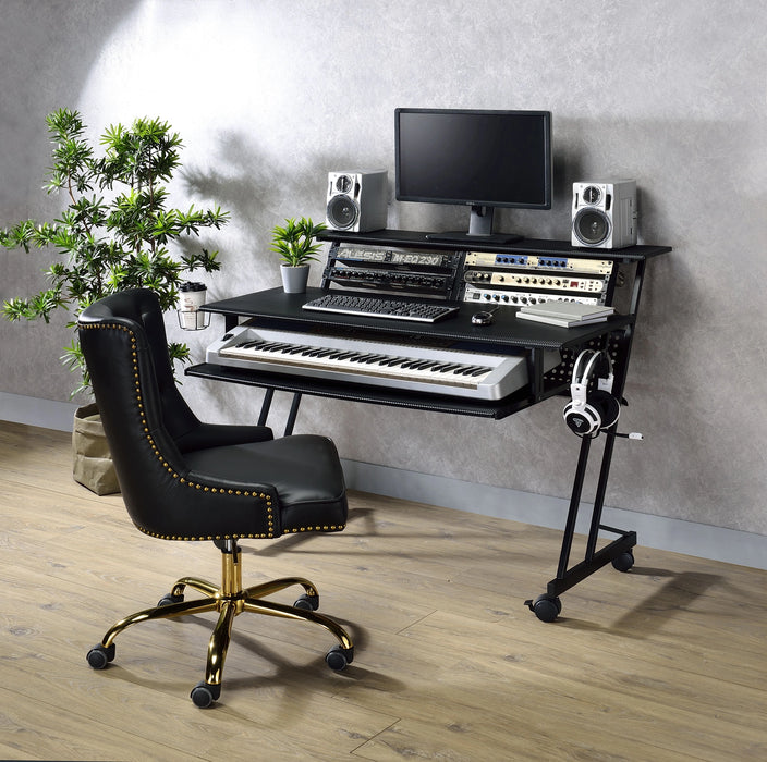 Five Star Furniture - Suitor Black Computer Desk
