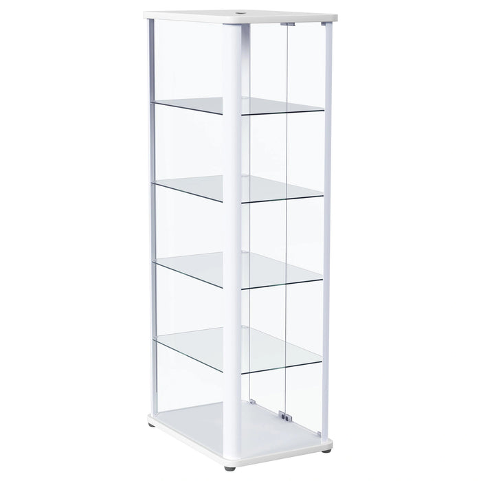 Five Star Furniture - Aero Curio Cabinet with LED Lighting