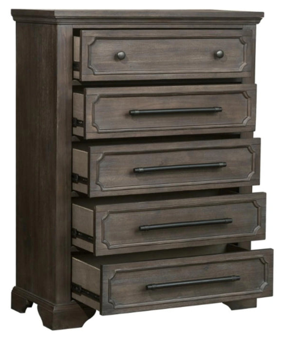 Five Star Furniture - Taulon Chest in Dark Oak 5438-9