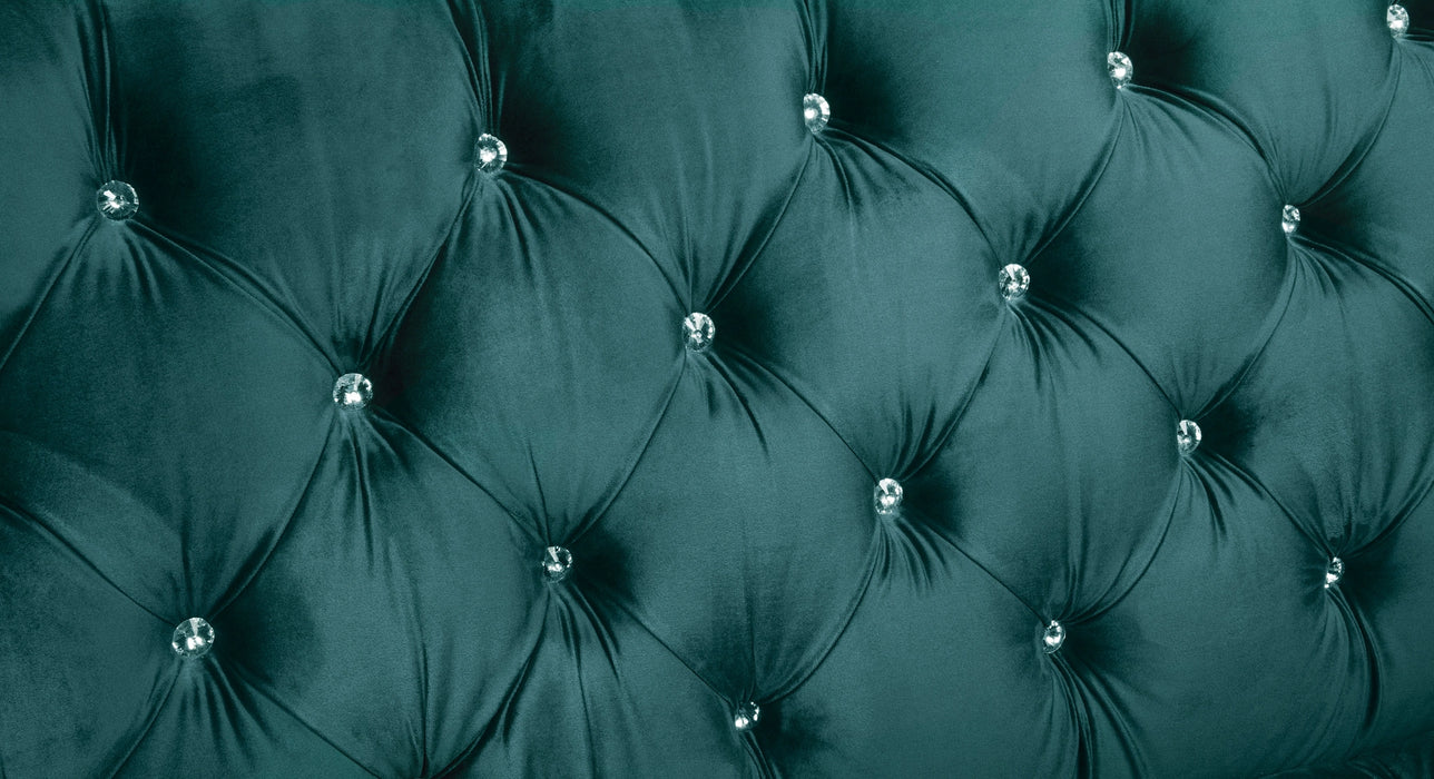 Five Star Furniture - Iberis Green Velvet Sofa