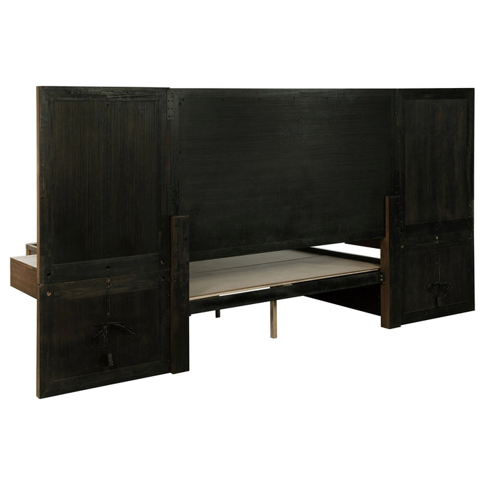 Five Star Furniture - Terrace Wall Panel Platform Storage Bed with Attached Nightstands