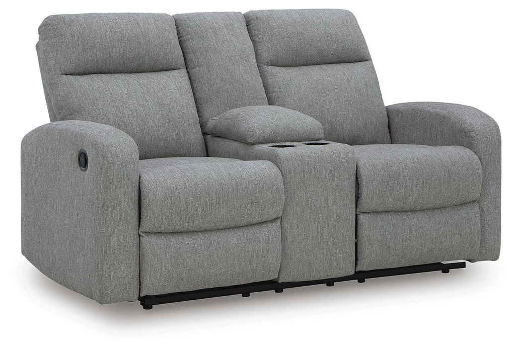 Five Star Furniture - Gauntlet Reclining Loveseat with Console