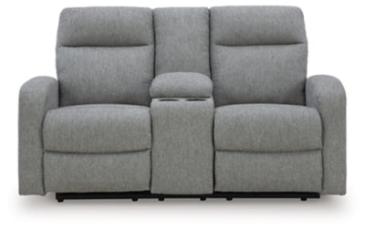 Five Star Furniture - Gauntlet Reclining Loveseat with Console - Five Star Furniture & Mattress (GA)