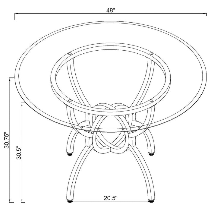 Five Star Furniture - Aviano Dining Table