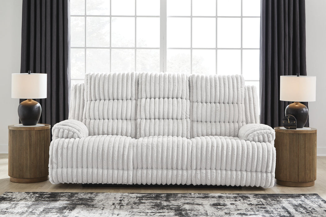 Five Star Furniture - Rhines Falls Power Reclining Sofa with Drop Down Table