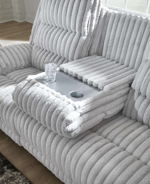 Five Star Furniture - Rhines Falls Power Reclining Sofa with Drop Down Table