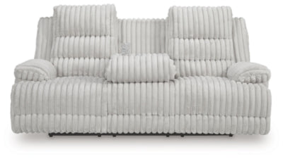 Five Star Furniture - Rhines Falls Power Reclining Sofa with Drop Down Table - Five Star Furniture & Mattress (GA)