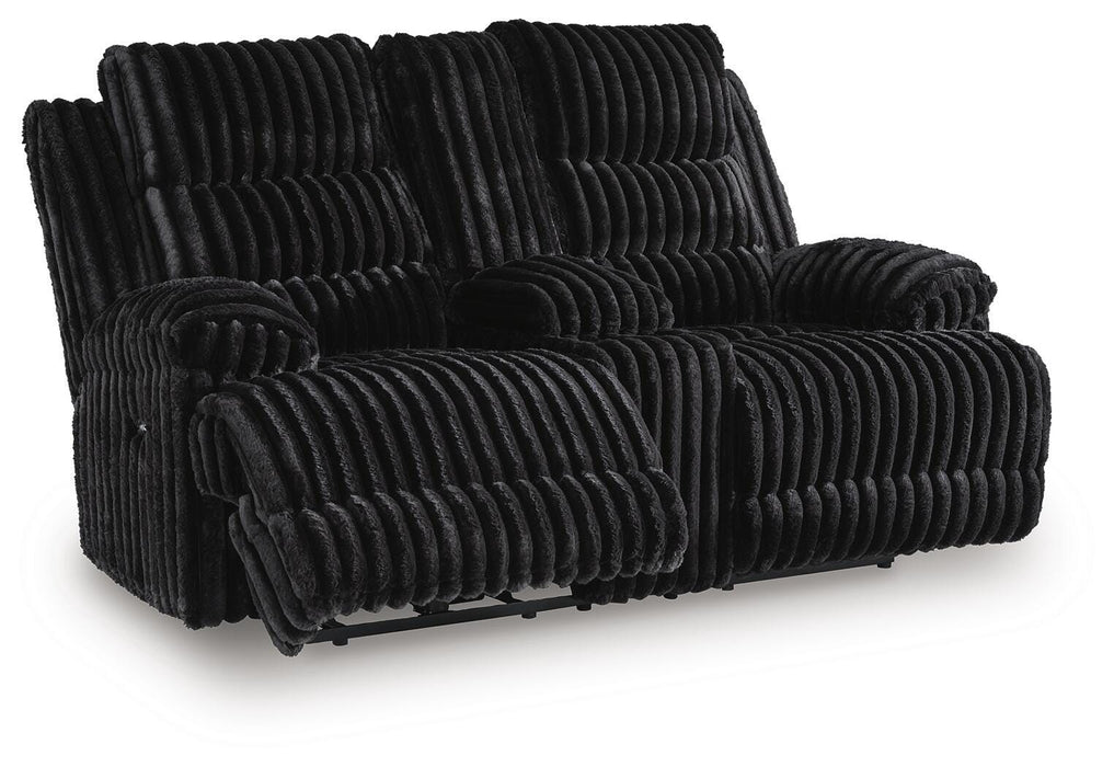 Five Star Furniture - Rhine Falls Reclining Loveseat with Console