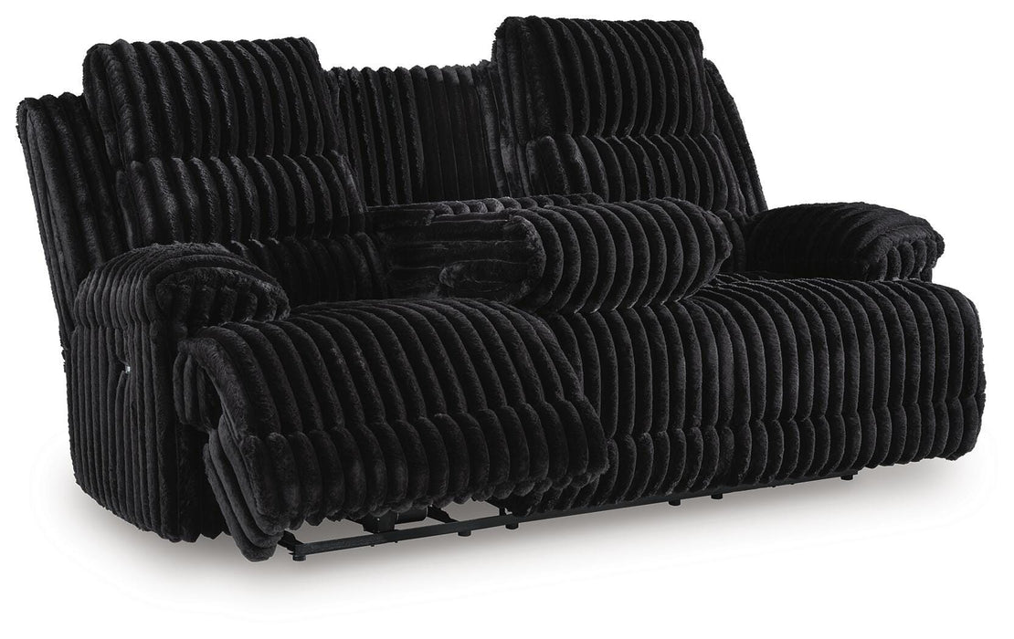 Five Star Furniture - Rhine Falls Power Reclining Sofa with Drop Down Table
