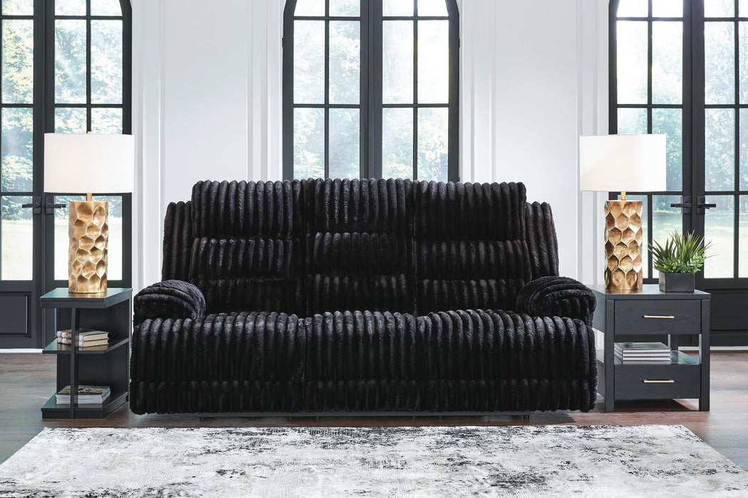 Five Star Furniture - Rhine Falls Power Reclining Sofa with Drop Down Table