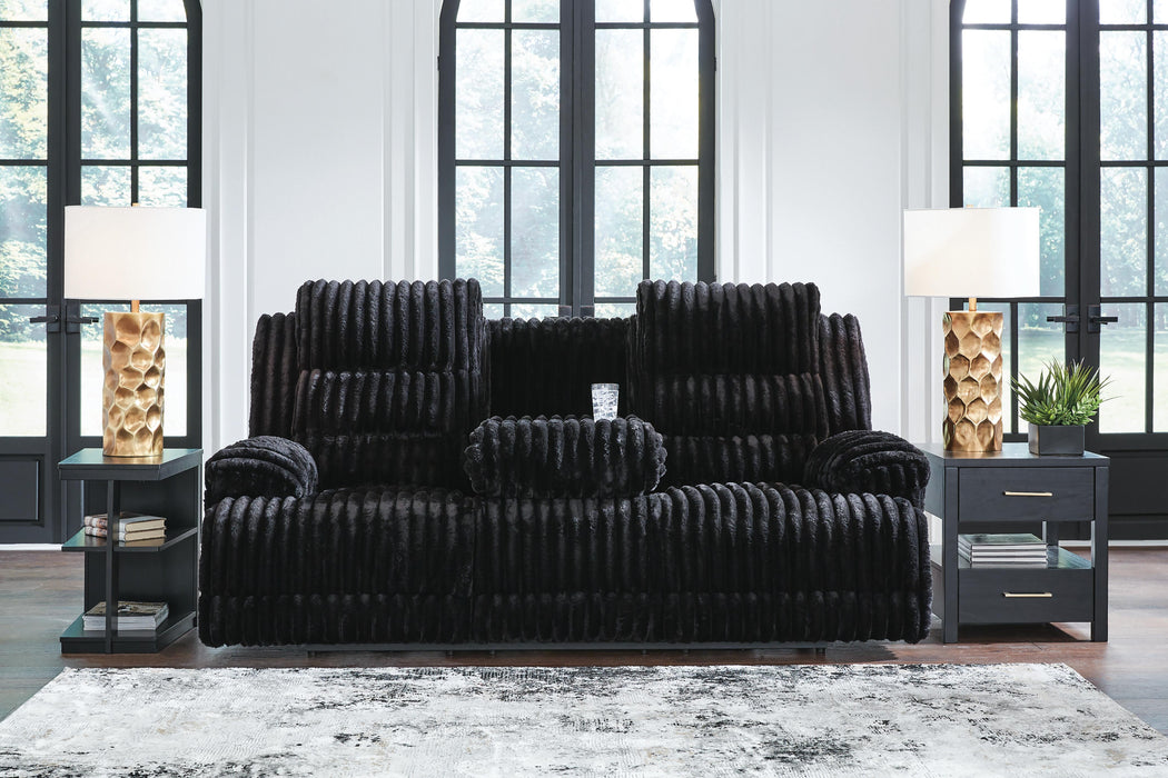 Five Star Furniture - Rhine Falls Power Reclining Sofa with Drop Down Table