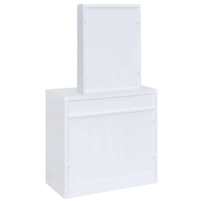 Five Star Furniture - Harvey Makeup Vanity Table with Mirror and Stool