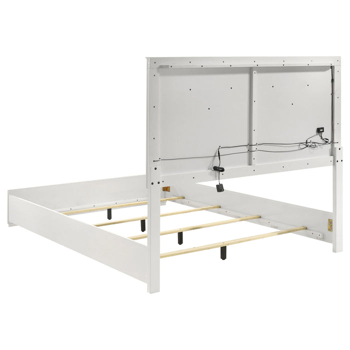 Five Star Furniture - Ives Panel Bed with LED Lighting