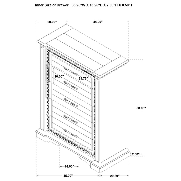 Five Star Furniture - McKinney Chest of Drawers
