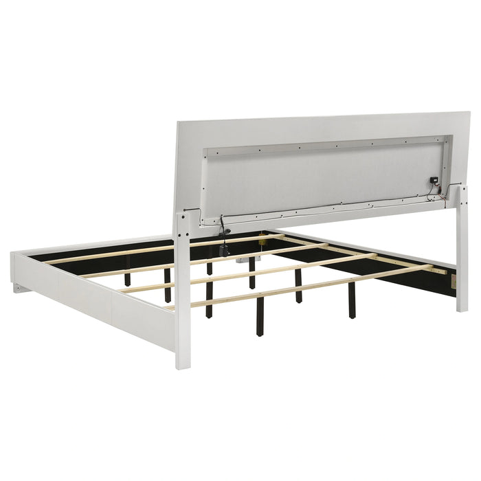 Five Star Furniture - Felicity Panel Bed with LED Lighting