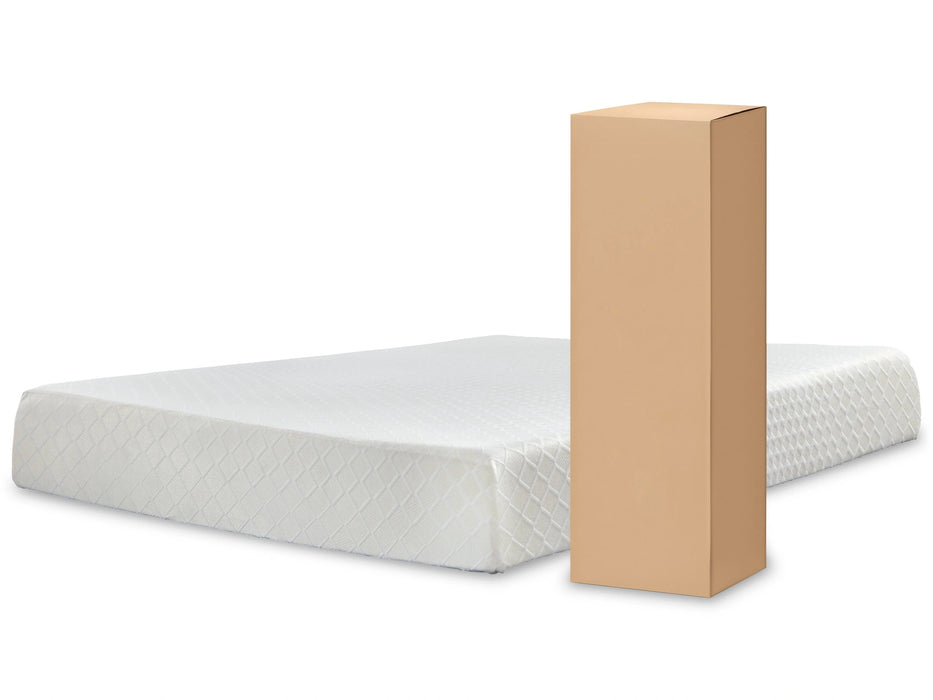 Five Star Furniture - 10 Inch Chime Memory Foam Mattress Set