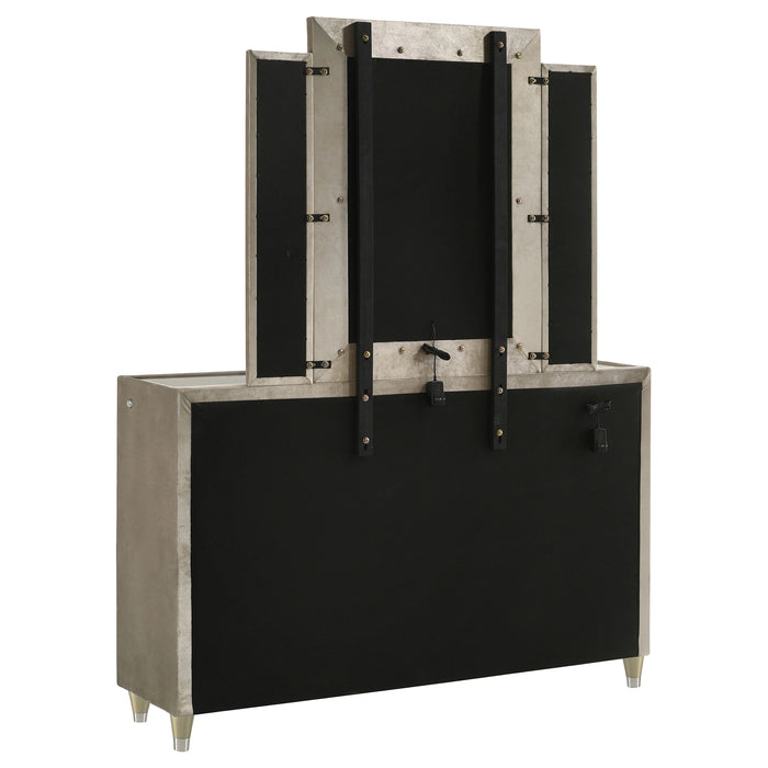 Five Star Furniture - Lorient LED Dresser with LED Mirror