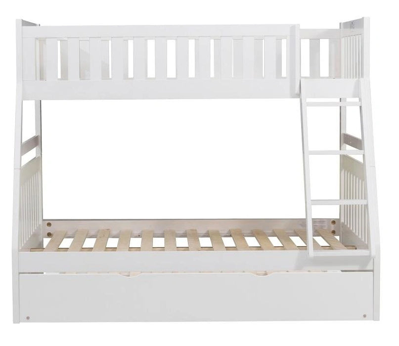 Five Star Furniture - Galen Twin/Full Bunk Bed w/ Twin Trundle in White B2053TFW-1*R