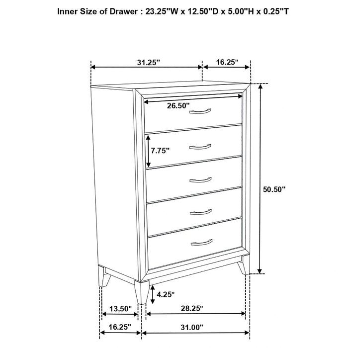 Five Star Furniture - Watson Bedroom Set