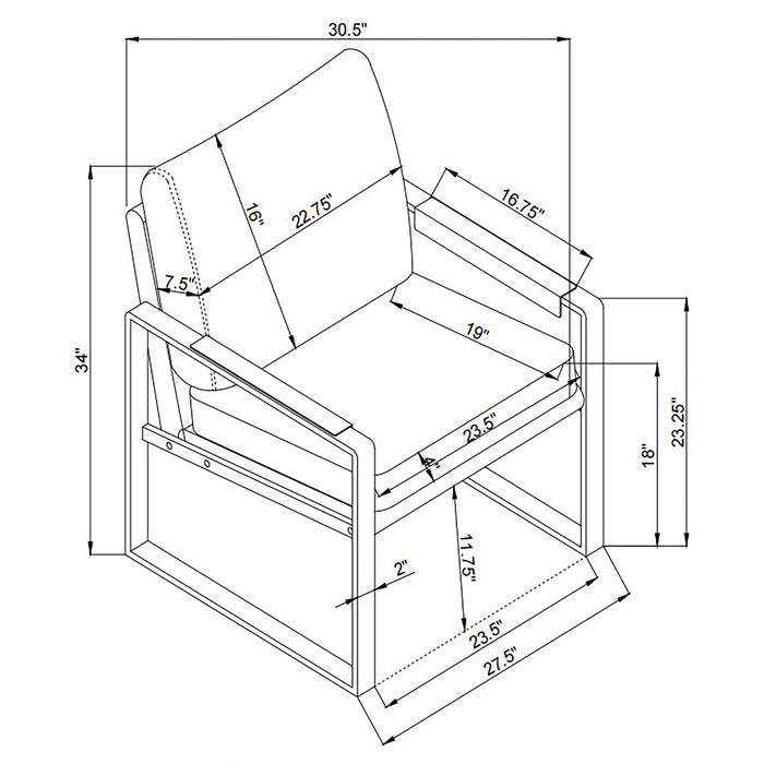 Five Star Furniture - Rosalind Accent Chair