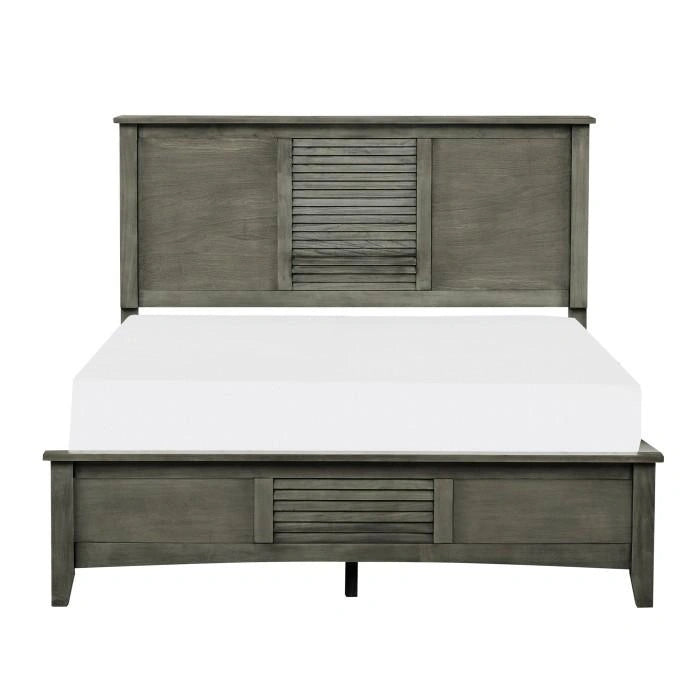 Five Star Furniture - Garcia Full Panel Bed in Gray 2046F-1