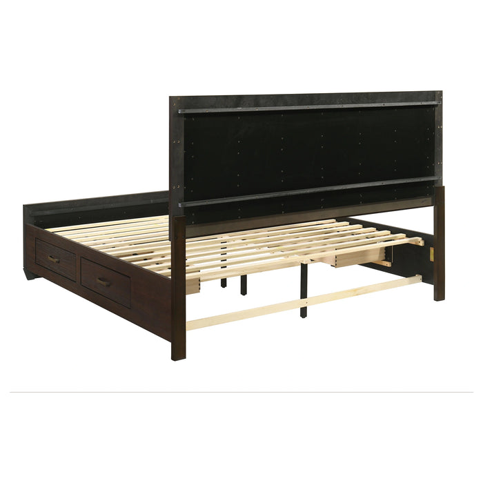 Five Star Furniture - Kauffman Panel Platform Storage Bed
