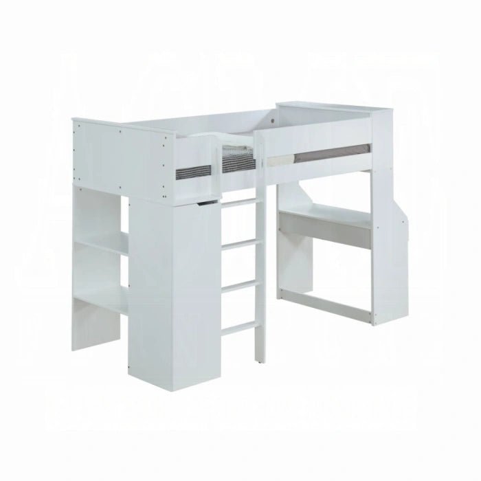 Five Star Furniture - Ragna Twin Loft Bed With Desk and Wardrobe
