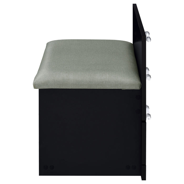 Five Star Furniture - Danbury Makeup Vanity Table with LED Mirror and Stool