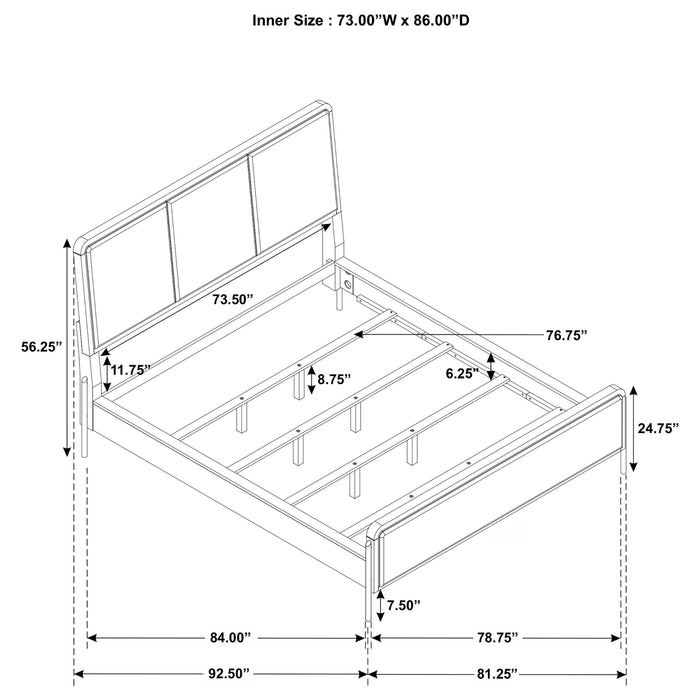 Five Star Furniture - Arini Panel Bed
