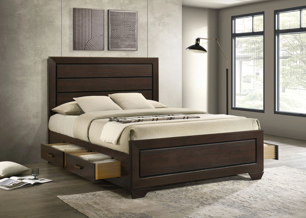 Five Star Furniture - Kauffman Panel Platform Storage Bed