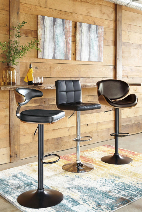 Five Star Furniture - Bellatier Adjustable Height Bar Stool