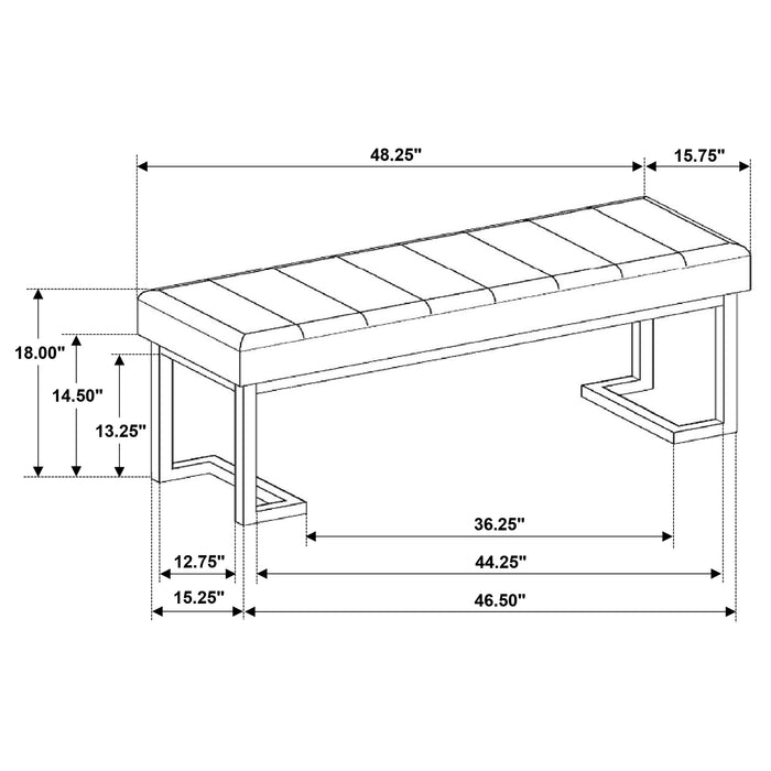 Five Star Furniture - Mesa Accent Bench