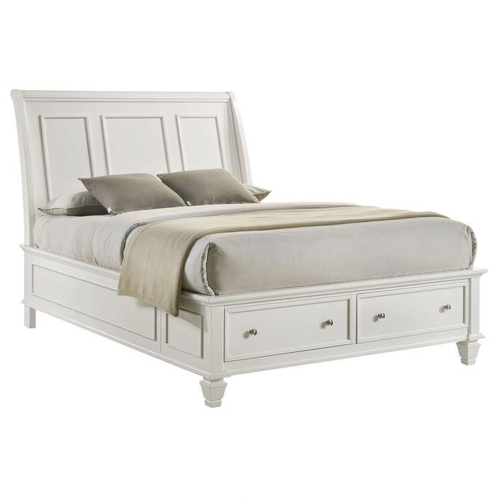 Five Star Furniture - Sandy Beach Panel Platform Storage Bed