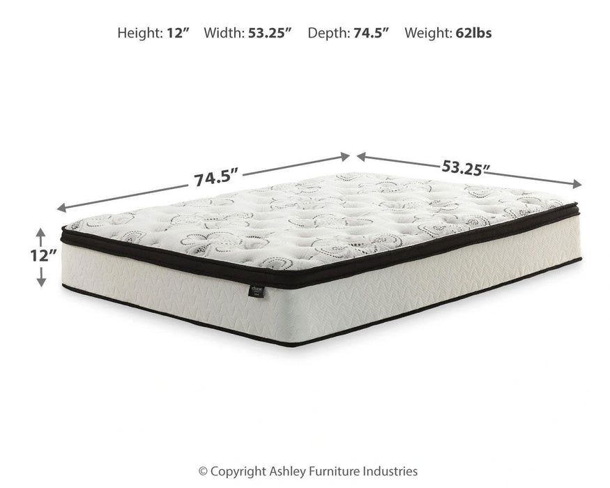 Five Star Furniture - Chime 12 Inch Hybrid Mattress in a Box