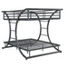 Five Star Furniture - Stephan Full Over Full Bunk Bed Gunmetal image