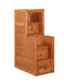 Five Star Furniture - Wrangle Hill 4-drawer Stairway Chest Amber Wash image