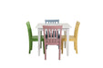 Five Star Furniture - Rory 5-piece Dining Set Multi Color image