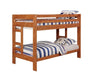 Five Star Furniture - Wrangle Hill Twin Over Twin Bunk Bed Amber Wash image