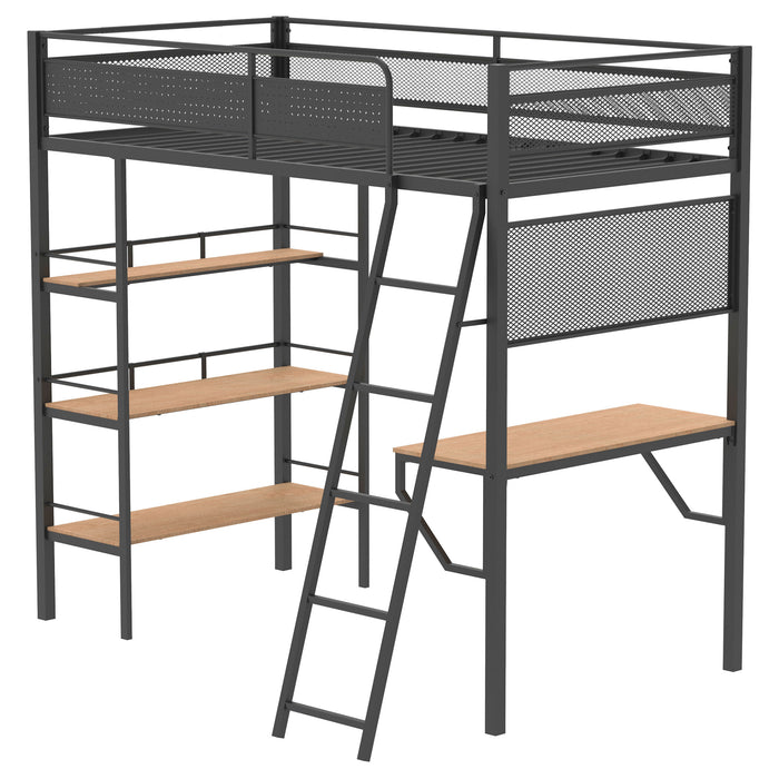 Five Star Furniture - Campus Workstation Loft Bed