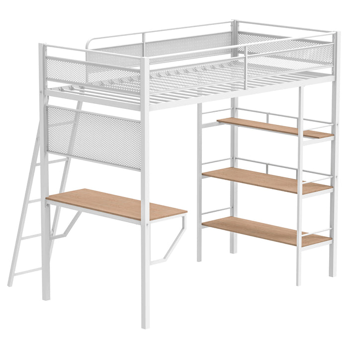 Five Star Furniture - Campus Workstation Loft Bed