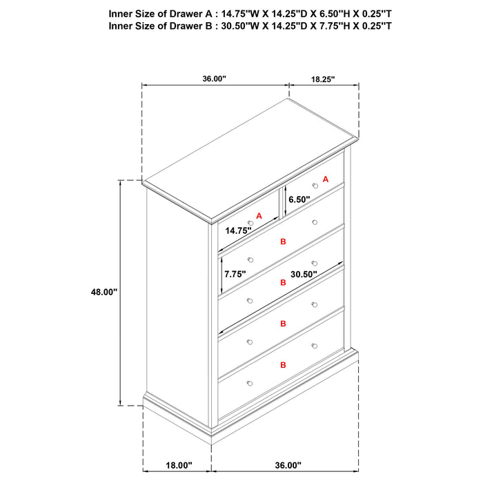 Five Star Furniture - Sumerlin Chest of Drawers