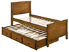 Five Star Furniture - Granger Twin Captain's Bed with Trundle Rustic Honey image