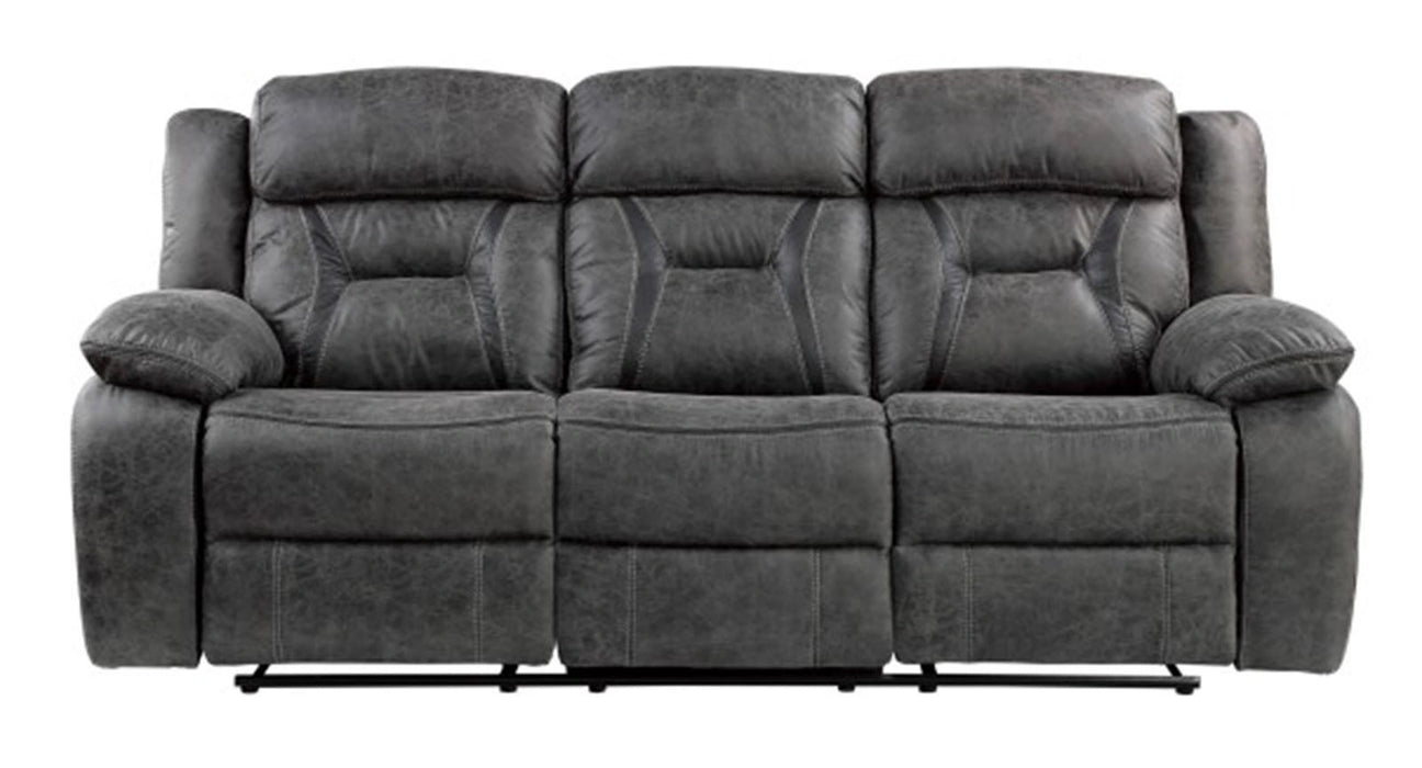 Five Star Furniture - Madrona Hill Double Reclining Sofa in Gray 9989GY-3