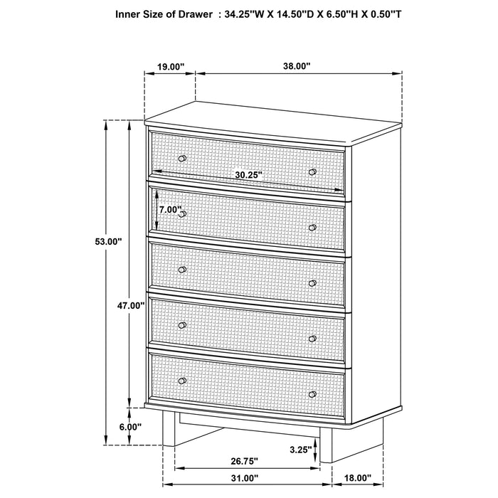 Five Star Furniture - Kailani Chest of Drawers