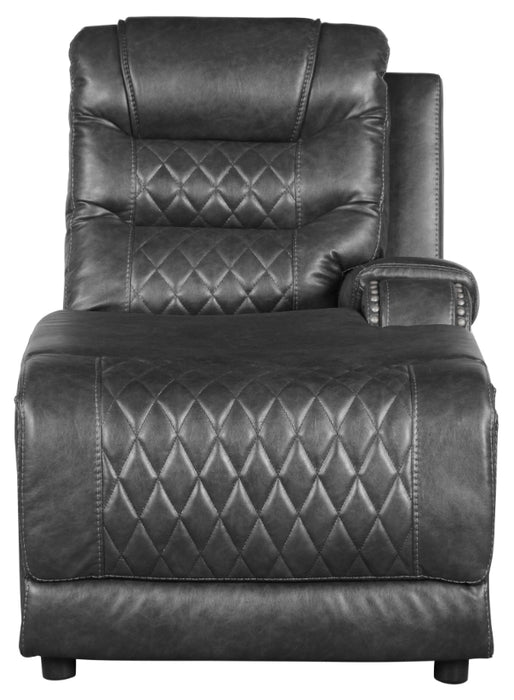 Five Star Furniture - Putnam Power Right Side Reclining Chaise with USB Port in Gray 9405GY-RCPW