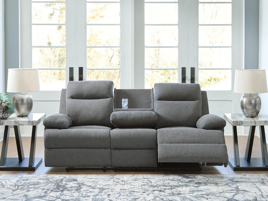 Five Star Furniture - Side-Swipe Reclining Sofa with Drop Down Table
