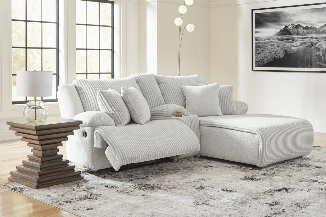 Five Star Furniture - Top Tier Reclining Sectional Sofa with Chaise